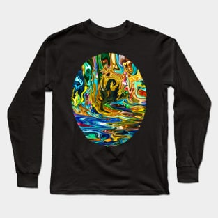 First Flight: Bathing In The Pool Of Dragons Medallion Long Sleeve T-Shirt